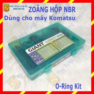 Hộp gioăng sim cao su O Ring Komatsu, 33 cỡ 435 cái (Ø2.8÷49.7) mm