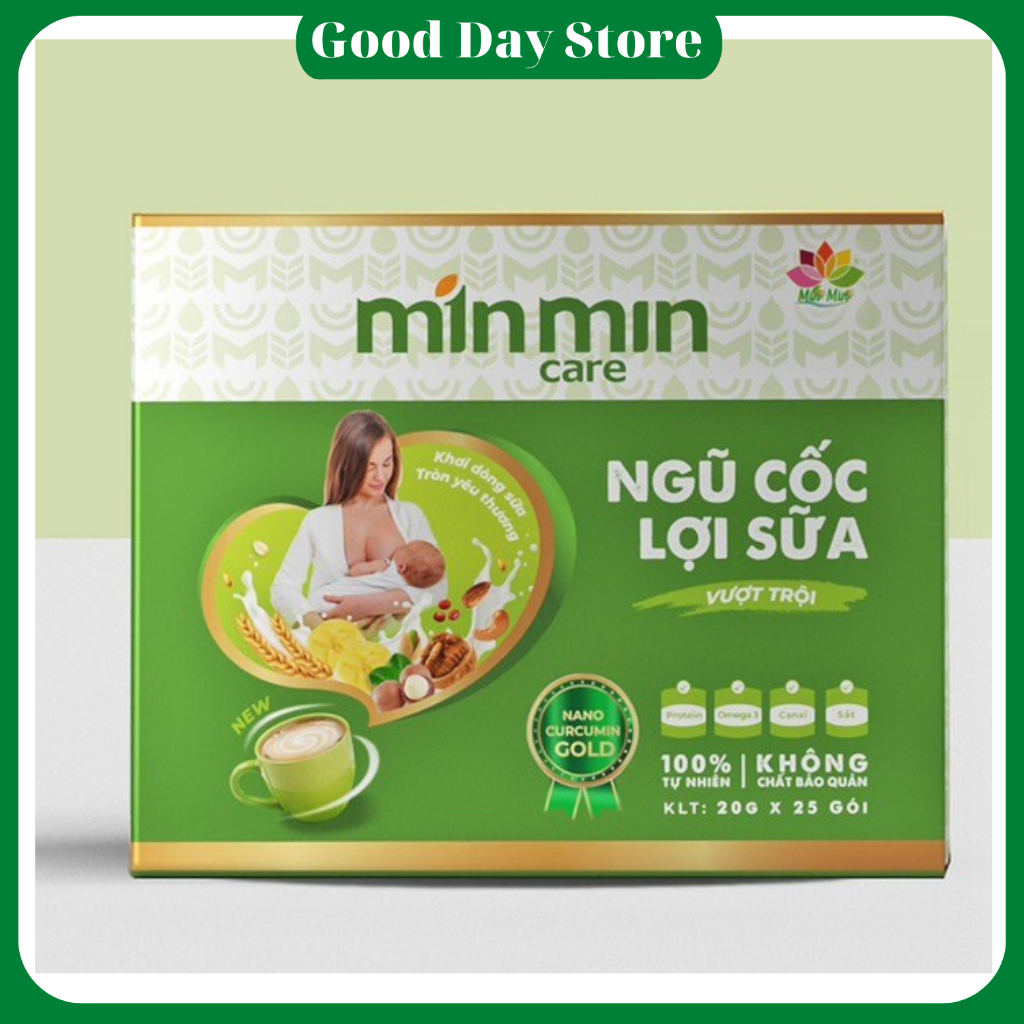 Ngũ cốc lợi sữa vượt trội Min Min Care - Shop Good Day Store