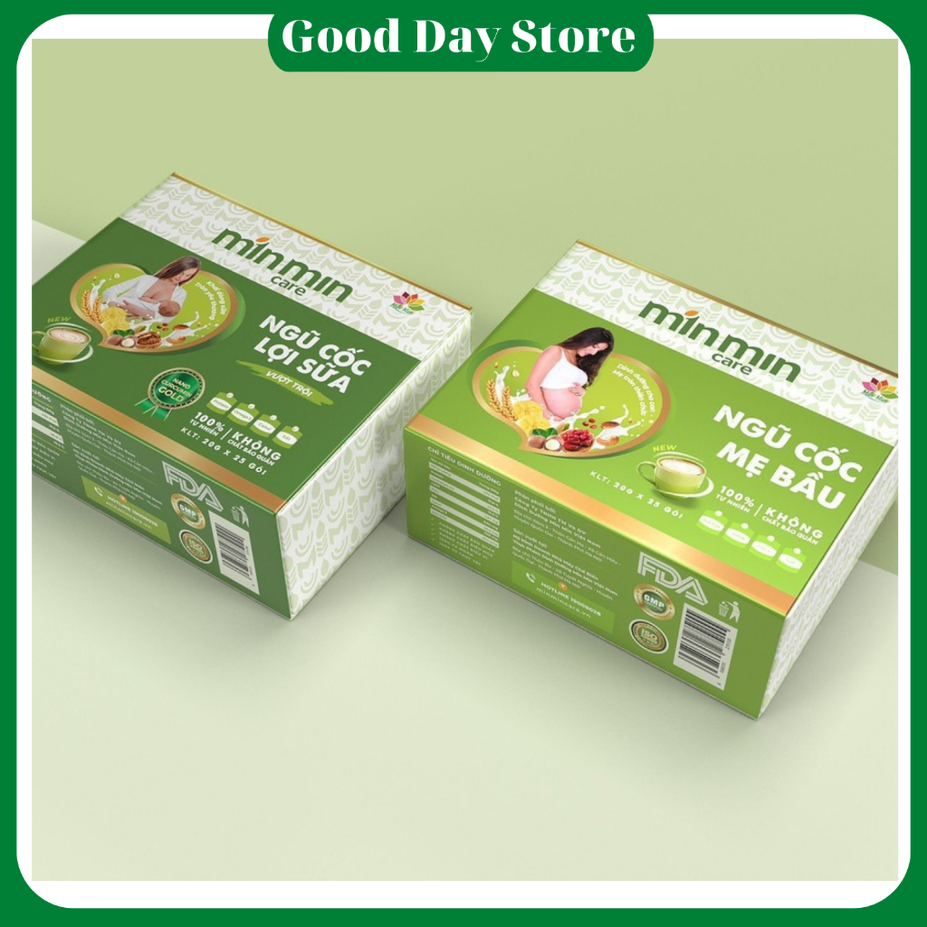 Ngũ cốc lợi sữa vượt trội Min Min Care - Shop Good Day Store