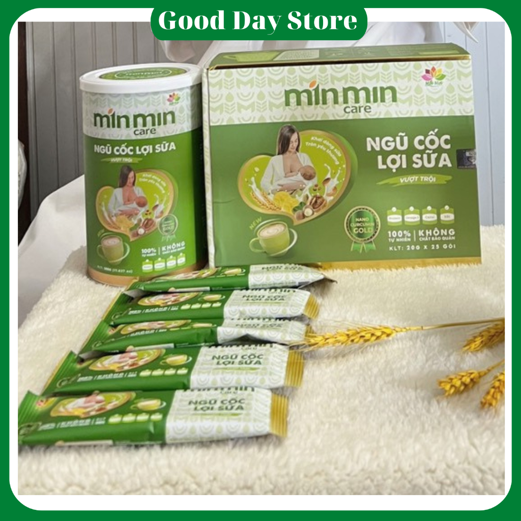 Ngũ cốc lợi sữa vượt trội Min Min Care - Shop Good Day Store