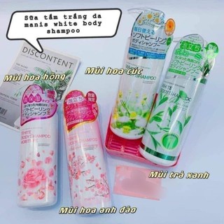 Sữa tắm trắng Manis White Body Shampoo Nhật Bản