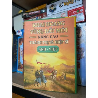 Catan - Khai Hoang Vùng Đất Mới - Phiên Bản Cities & Knight - Cần bộ cơ bản đỏ để chơi - Song Ngữ Anh/Việt