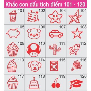 Con dấu logo tích điểm