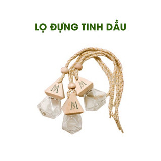 Lọ đựng tinh dầu 7ml khử mùi phòng, tủ quần áo, treo ô tô, thơm lâu, thư giãn