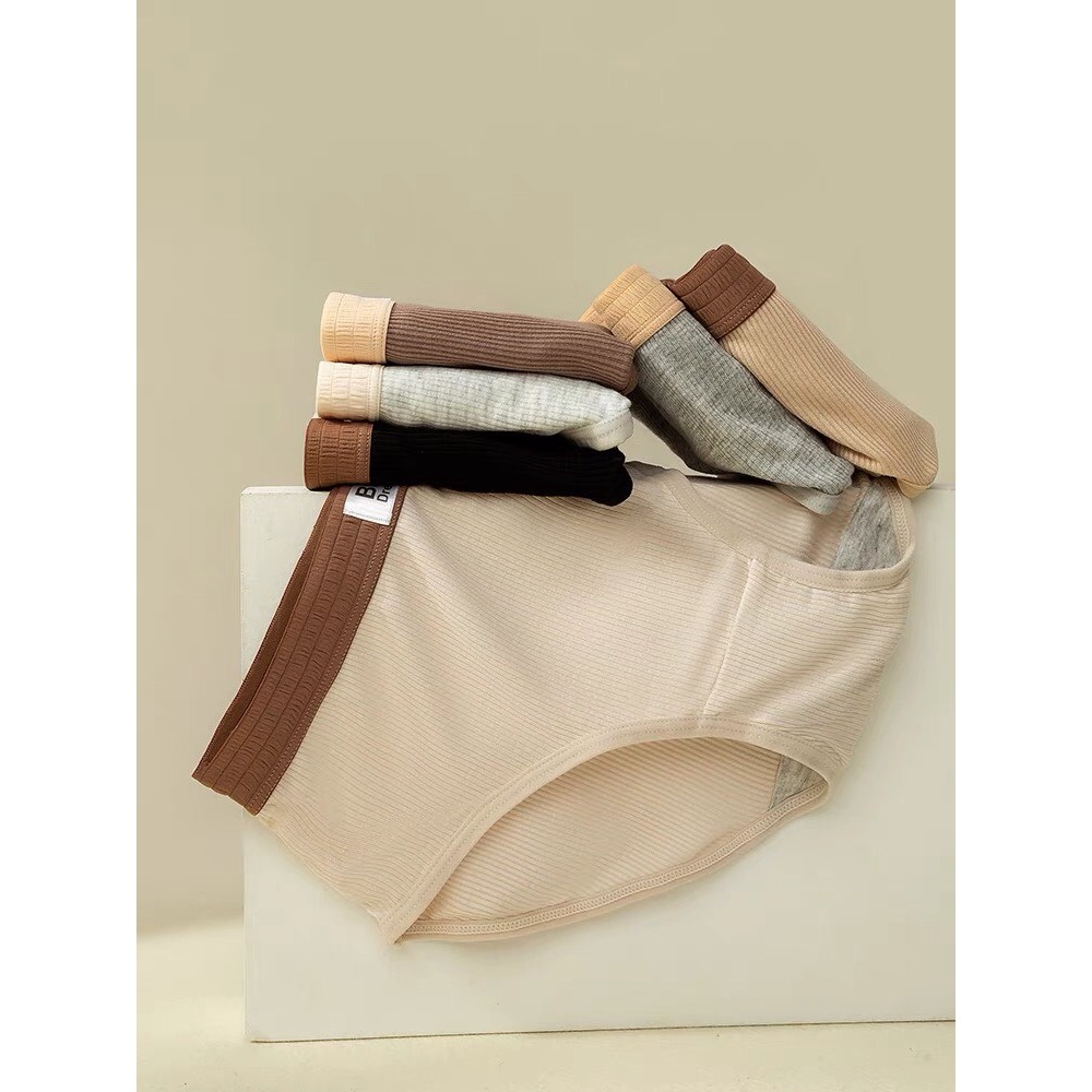 Quần lót nữ Vanvene Q704, Quần lót cotton tăm BIG DREAM trẻ trung năng động co giãn 4 chiều mềm mịn