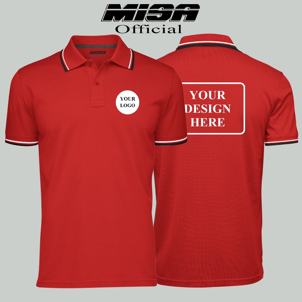 Đồng phục thương hiệu Misa dành cho công ty, hội nhóm, gia đình, team đội vải cá sấu poly
