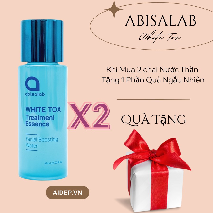 Nước Thần White Tox Treatment Essence Abisalab 60ml