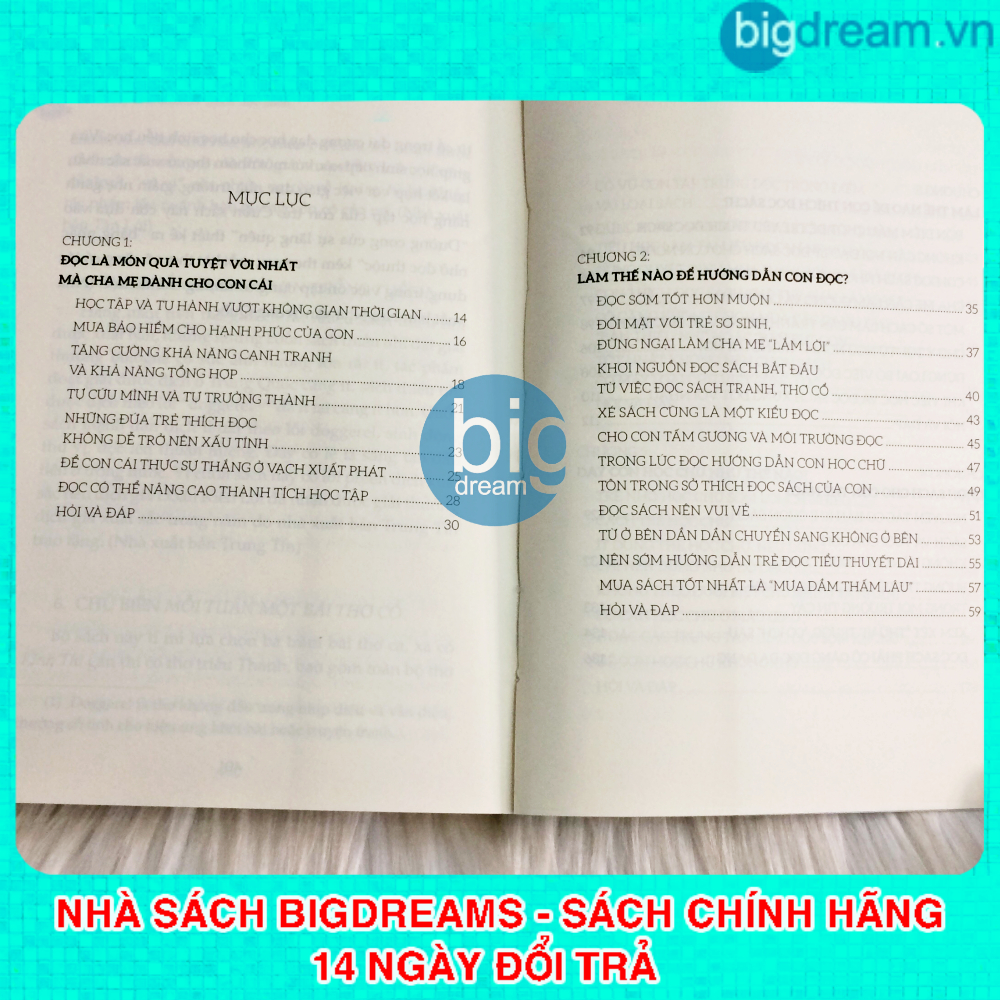 Sách - Nuôi dạy một đứa trẻ thích đọc sách - Phát triển trí tuệ và nhân cách cho bé