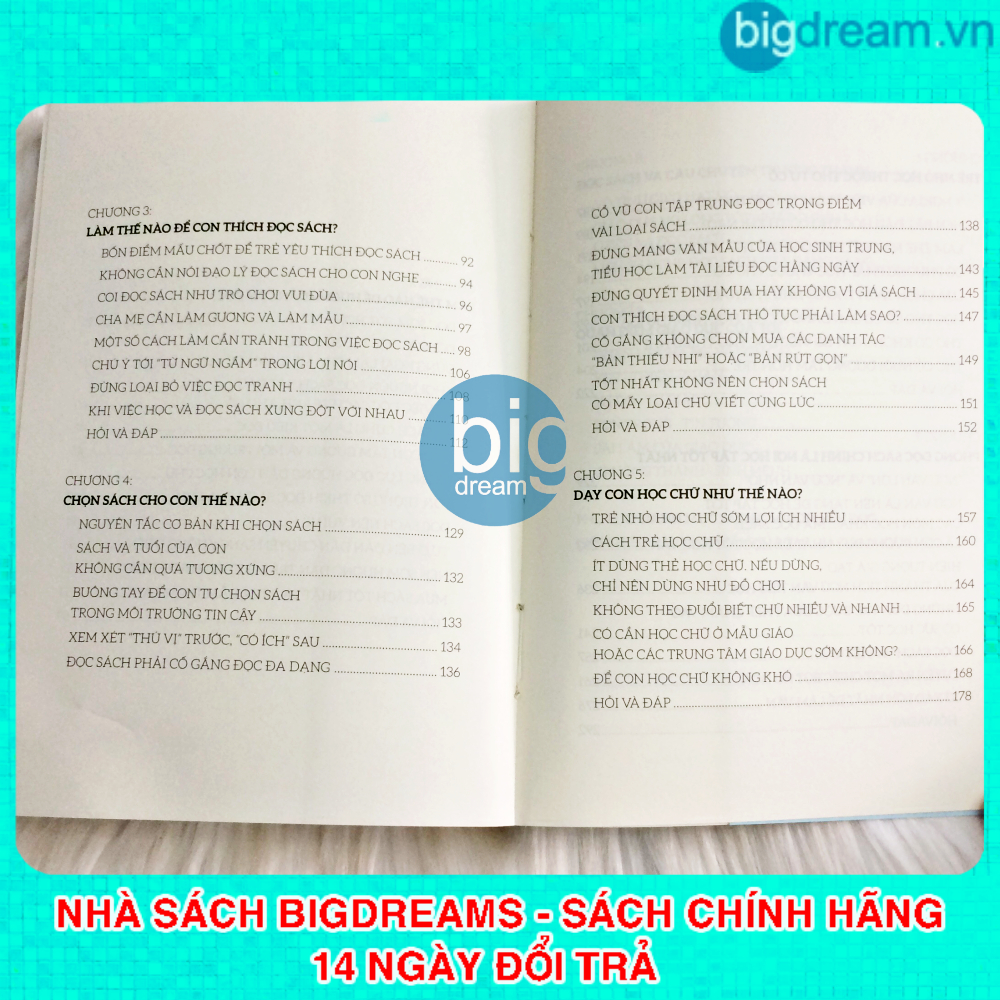 Sách - Nuôi dạy một đứa trẻ thích đọc sách - Phát triển trí tuệ và nhân cách cho bé
