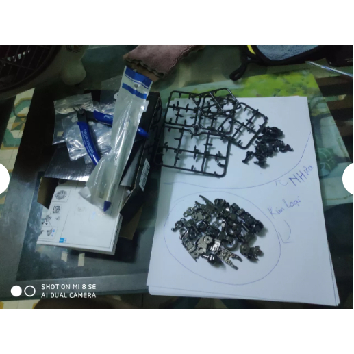 Bộ Khung Xương hợp kim MG 1/100 Barbatos ACE