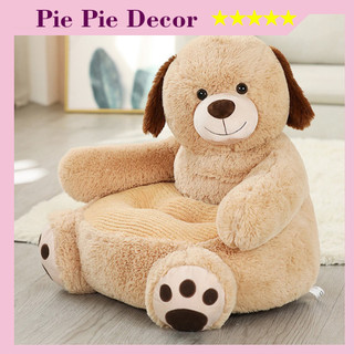 Ghế Bệt Ngồi Êm, Ghế Tựa Lưng Bông Hình Gấu Teddy, Ghế Bệt Gấu Bông Hình Thú, Ghế Bệt Decor Phòng Xinh