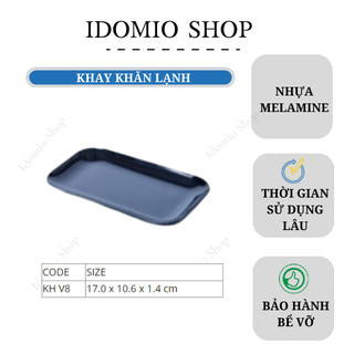 Khay Nhựa Melamine Chữ Nhật Melamine (KV8)