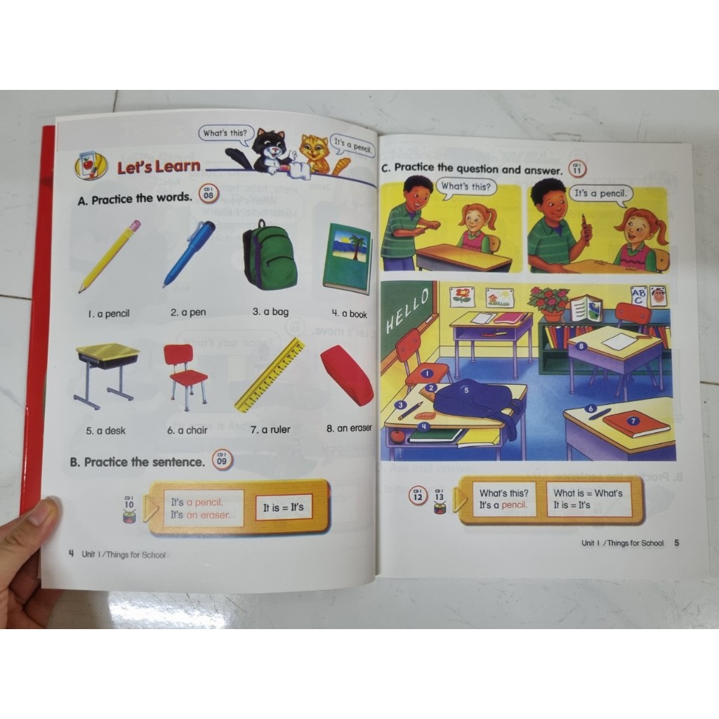 Let's go  1 2 3 4 5 - bản Third edition