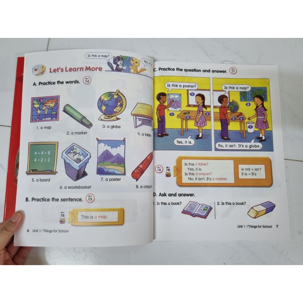 Let's go  1 2 3 4 5 - bản Third edition