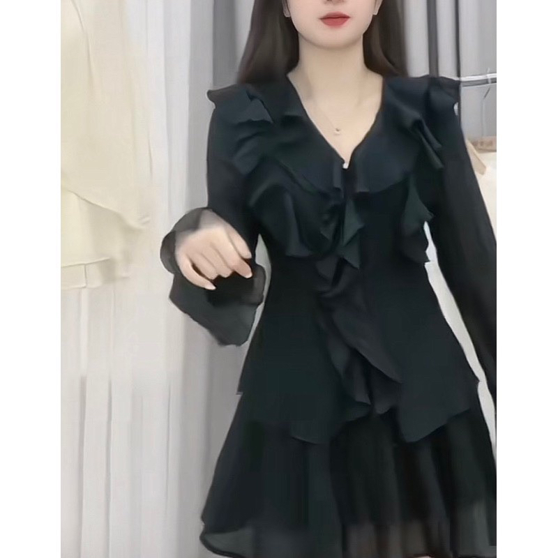 Set Váy Áo + Chân Váy Cho Con Bú S04