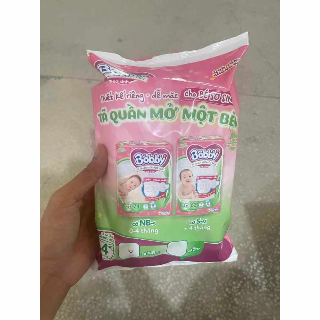 Tã quần mở 1 bên size NB-S dành cho bé 3-8kg