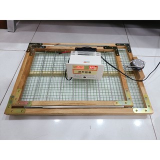 Combo bộ máy ấp + khay đảo 50 trứng