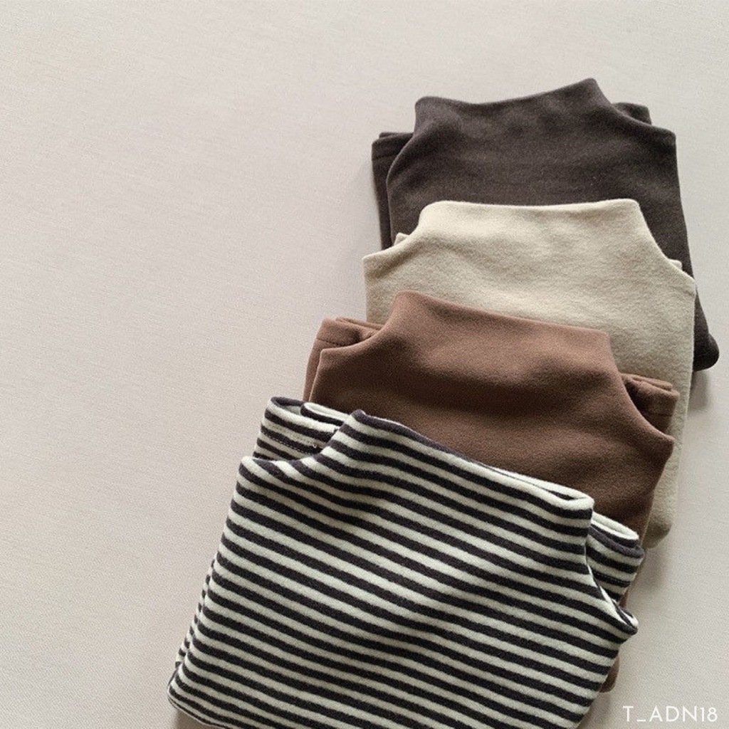 Áo dài tay cho bé trai bé gái, áo dài tay trẻ em EMBES KIDS 9kg - 21kg