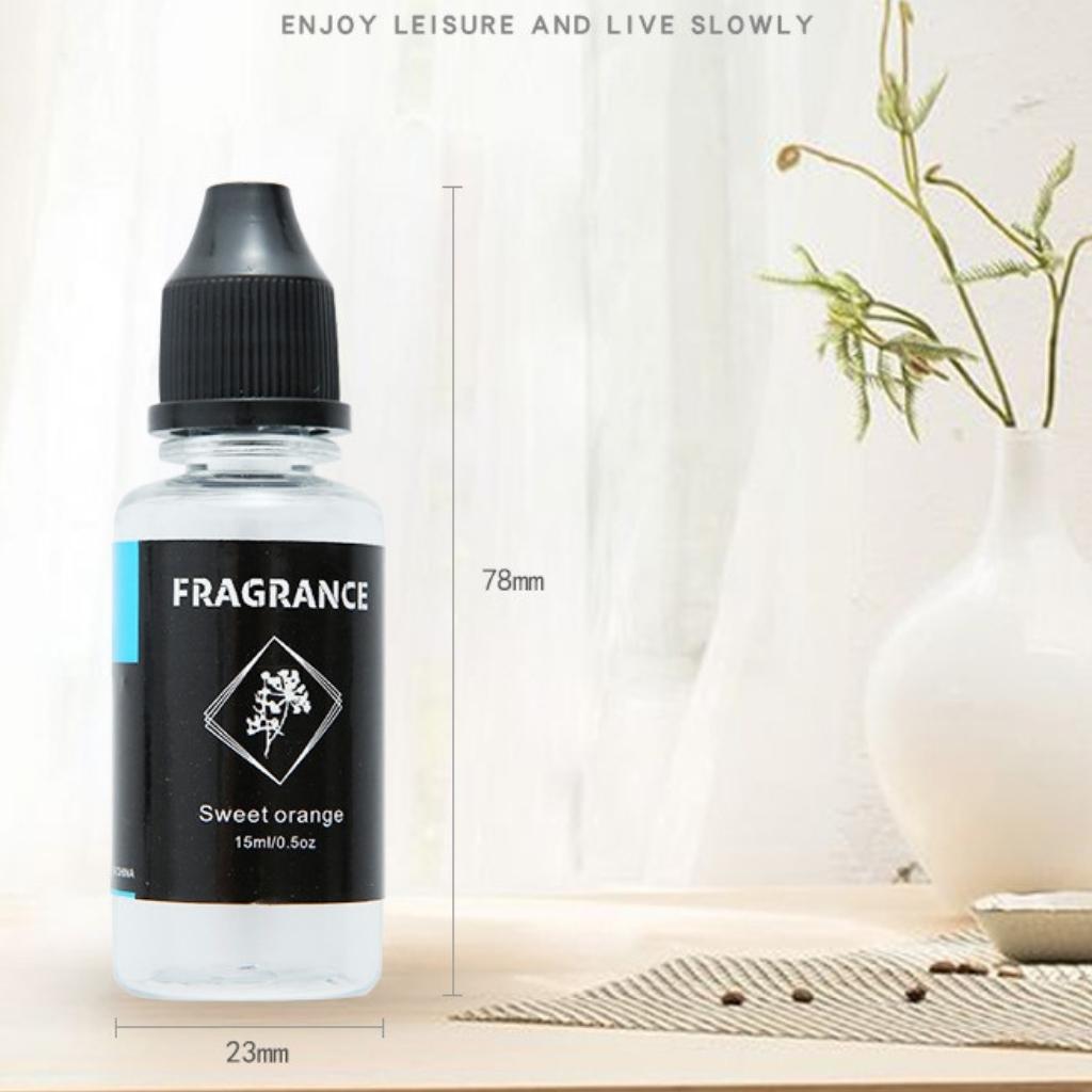 Nước Hoa Xe Hơi Cao Cấp Refill Nhiều Mùi Hương Cho Máy Khuếch Tán Tinh Dầu Thơm 15ml