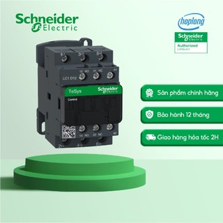 Khởi động từ Contactor LC1D12Q7 Schneider - 3P(3NO) - 12A - Coil 380VAC