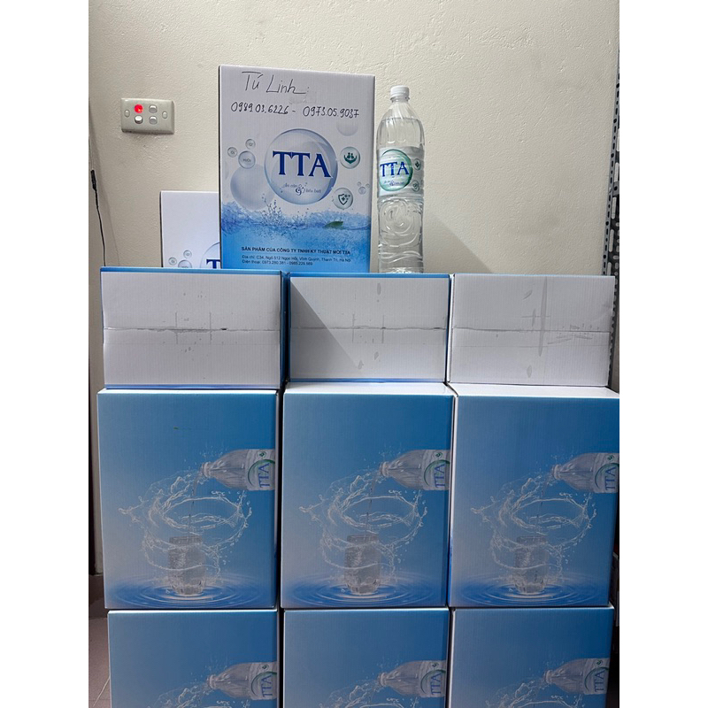 Nước TTA - Nước muối điện phân, nước A, nước tiệt trùng Anolyte anh Lương Vũ sản xuất