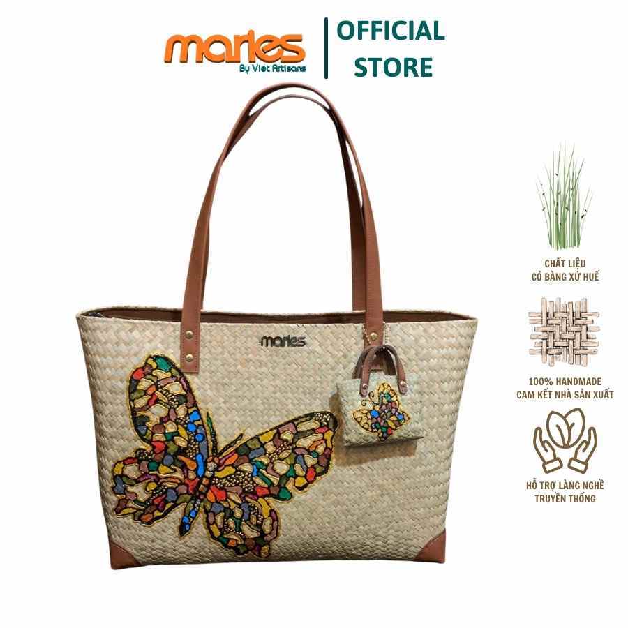 Túi cỏ bàng Maries dáng tote Celinee