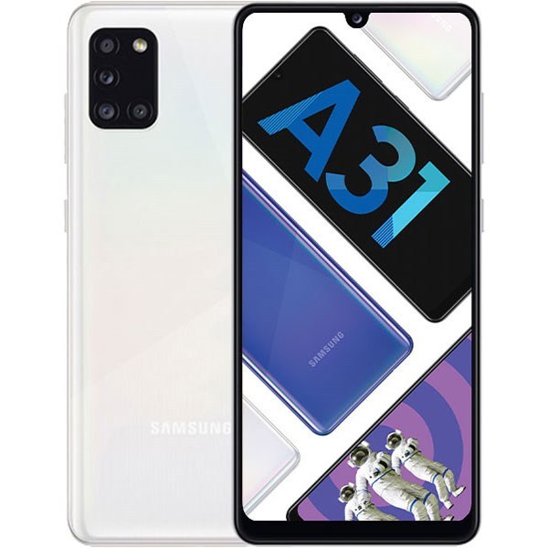 điện thoại Samsung Galaxy A31 2sim rom 128G ram 6G Chính Hãng, Camera sau: Chính 48 MP & Phụ 8 MP, 5 MP, 5 MP - GGS 02