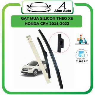 Cần gạt mưa xe honda crv 2018-2022, gạt mưa silicone theo xe. bộ 2 cần gạt