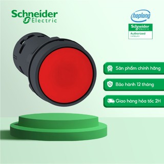 Nút nhấn nhả XB7NA42 màu đỏ dòng XB7 tiếp điểm NC Schneider