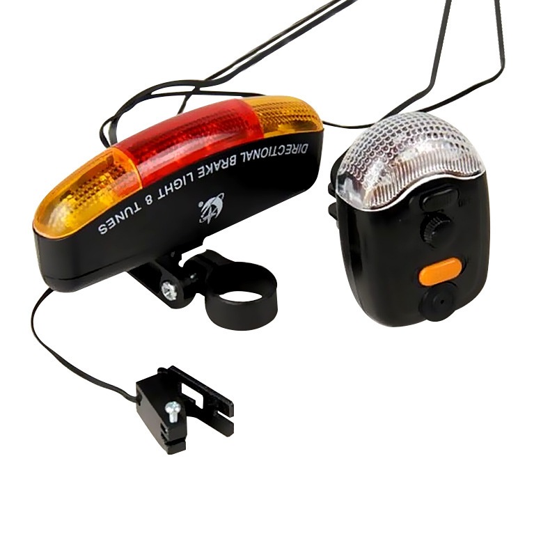 Đèn còi xe đạp đa năng đèn xinh nhan XC408