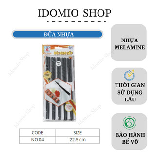 Đũa Nhựa Xoắn PPS Cao Cấp -Bịch 10 Đôi