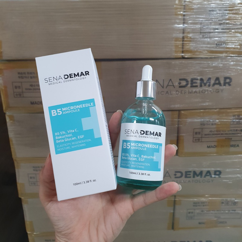 Serum b5 senademar ampoule microneedle 100ml hạn dùng 2026