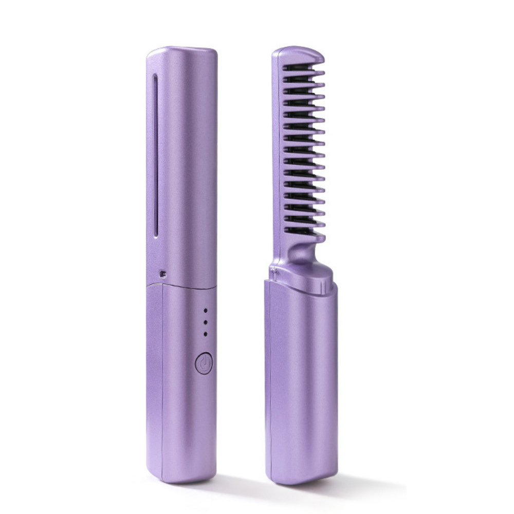 Lược Điện Chải Thẳng Tóc Mini Không Dây Đa Năng S.NY 10