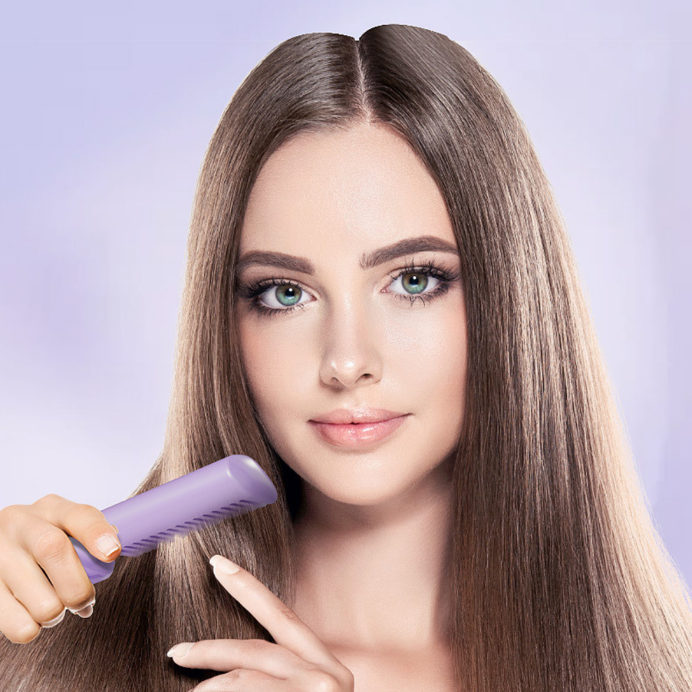 Lược Điện Chải Thẳng Tóc Mini Không Dây Đa Năng S.NY 10