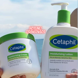 Kem/ Lotion Dưỡng thể, dưỡng ẩm Da Cetaphil Mỹ