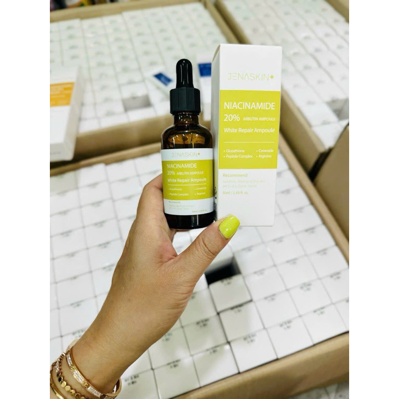 Tinh chất dưỡng trắng Jenaskin niacinamide 20% serum 50ml