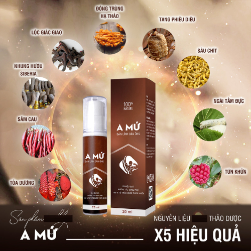 Xịt Thảo Dược A Mứ,Khẳng Định Bản Lĩnh Phái Mạnh 20ml