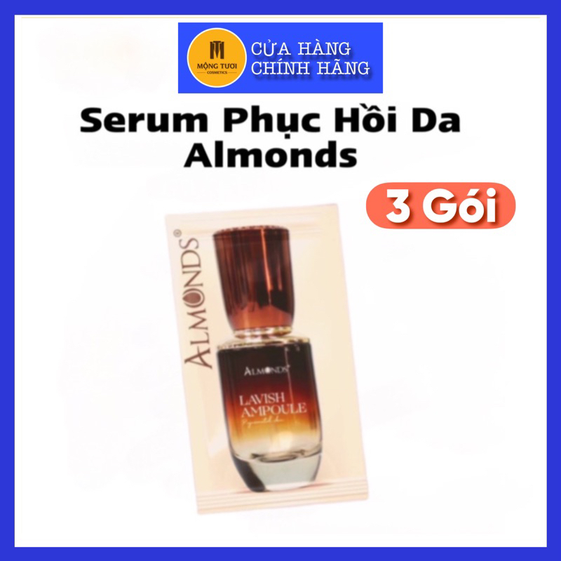 Gói Serum phục hồi Almonds (Chính hãng)