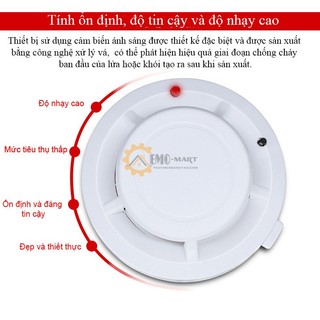 [ HOT ] Máy báo khói báo cháy độc lập SA1201