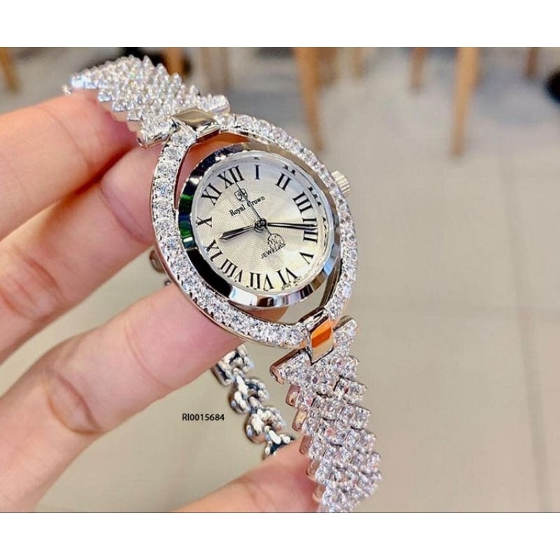 Đồng Hồ Nữ Full Đá RY Croww siêu sang,đẹp.