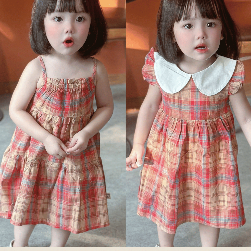 Váy lẻ size lẻ mẫu giá Sale cho bé gái - MOMCARE