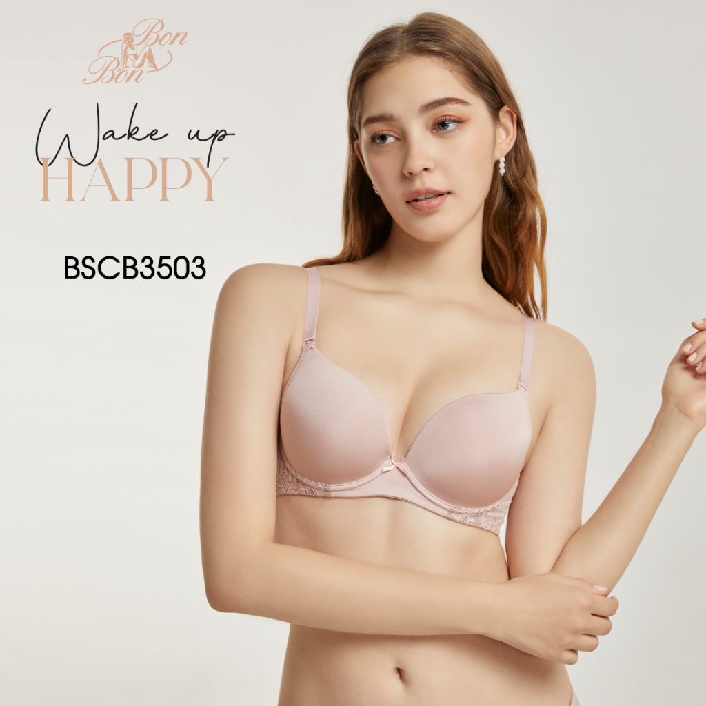 Áo lót trơn, mút vừa Bon Bon - BSCB3503
