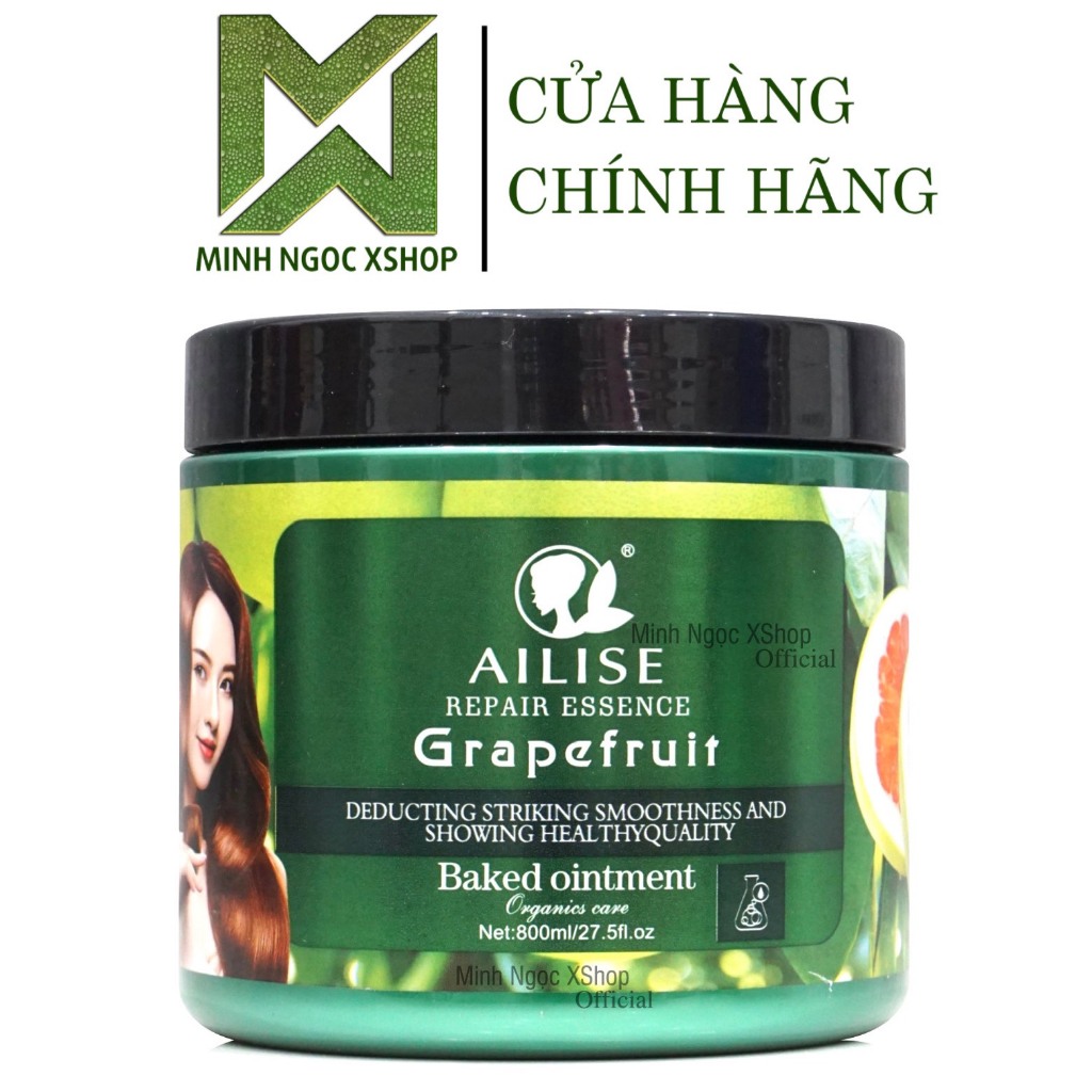 Kem ủ tóc tinh chất bưởI Ailise Repair Essence Grapefruit 800ML
