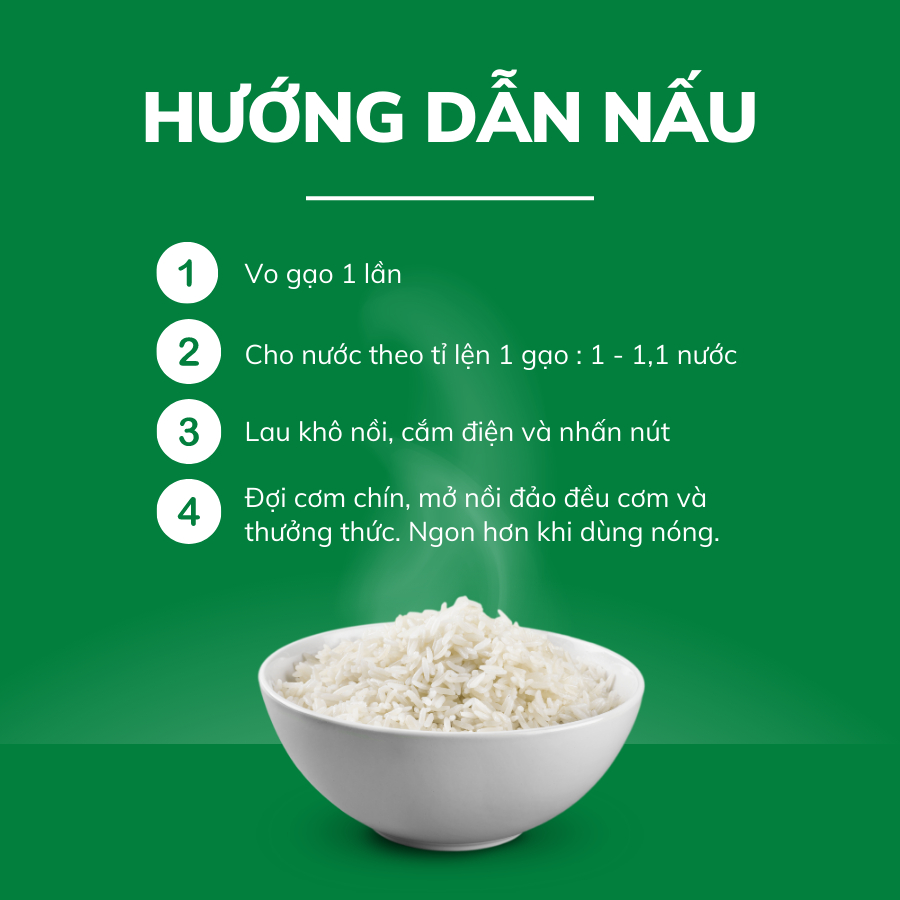 Gạo Thơm Làng Ta 2kg - Thương hiệu Vua Gạo - Cam kết date mới