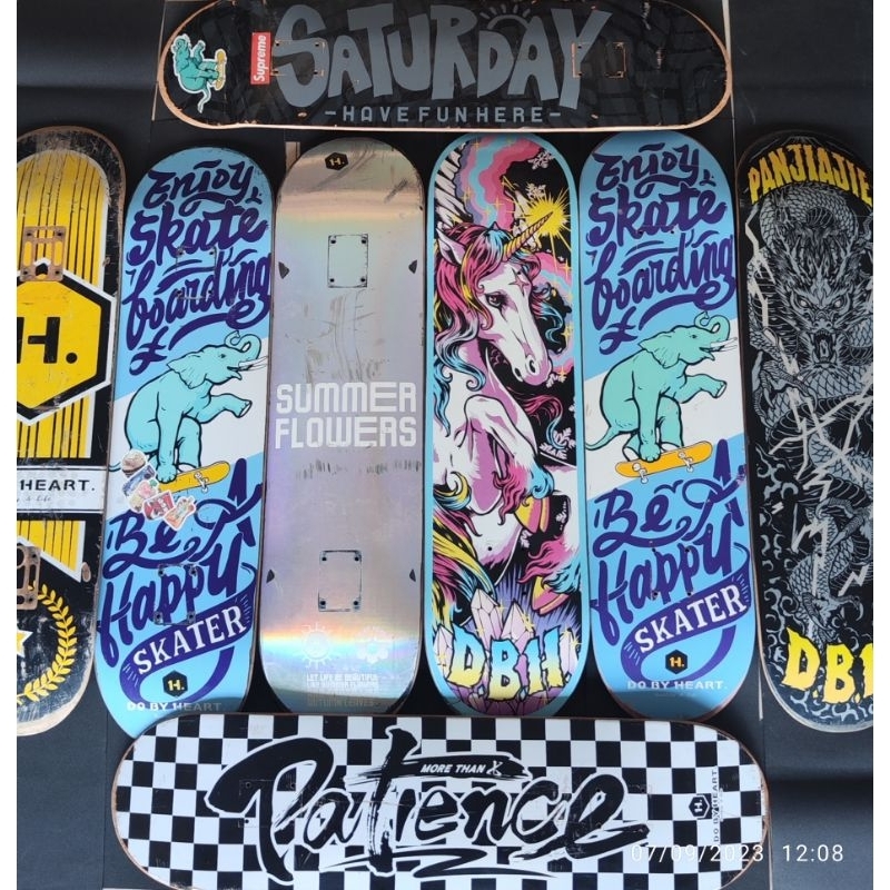 Mặt Ván Trượt Deck Dobyheart 8.0 99%