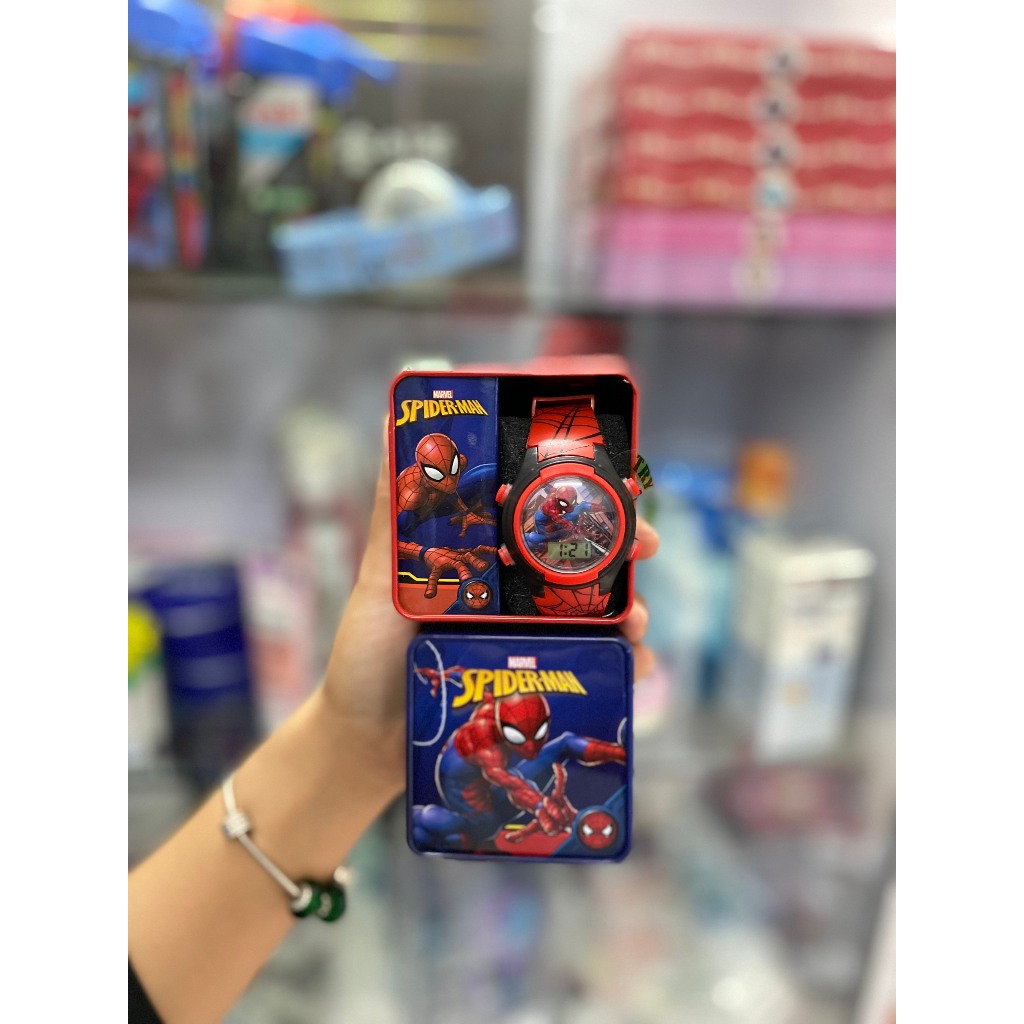 Đồng hồ hình siêu anh hùng nhập Mỹ cho bé trai