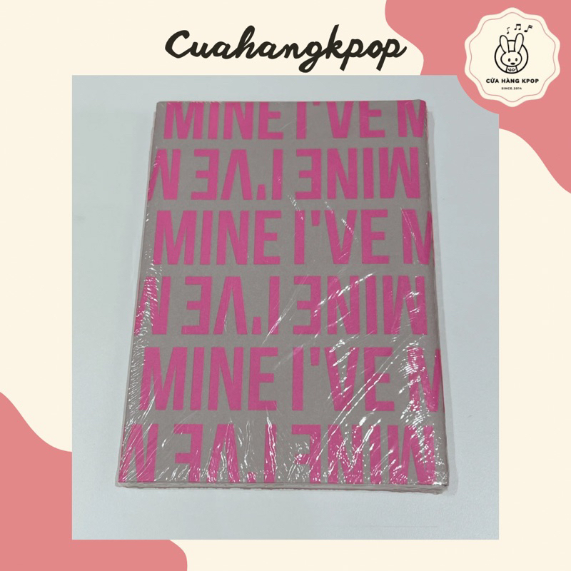ALBUM IVE - I'VE MINE có sẵn Chọn Ver