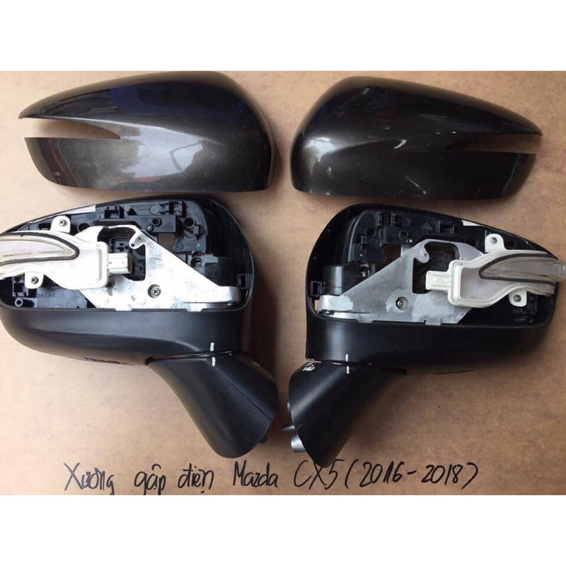 Moter gương xương nhôm cho Mazda , fix lỗi cụp xoè