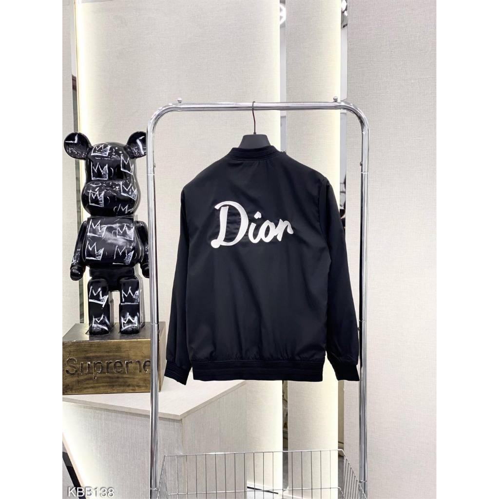 Áo Khoác , Áo Khoác Bomber Christann Di.or Logo Thêu Lưng Cực Nét