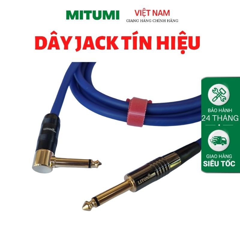 Dây Tín Hiệu Ý 2 Đầu 6 li 5m